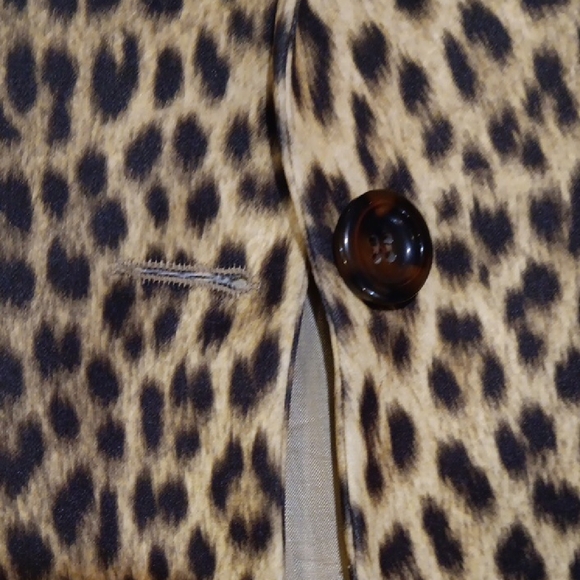 Cache Leopard Print Blazer - Picture 4 of 7